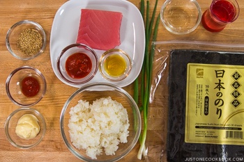 Spicy Tuna Roll Ingredients
