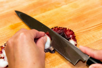 Octopus Carpaccio 1
