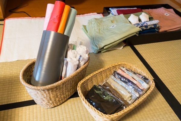 Honjin Hiranoya Kachoan Bath Set | Just One Cookbook