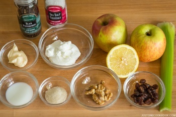 Apple Walnut Salad Ingredients
