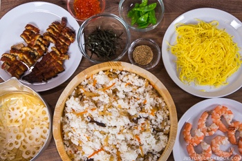 Chirashi Sushi Ingredients 5