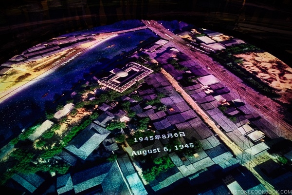 image of the atomic bomb about to drop on Hiroshima | JustOneCookbook.com