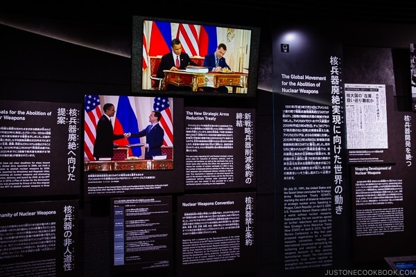 news on abolition of nuclear weapon inside Hiroshima Peace Memorial Museum | JustOneCookbook.com