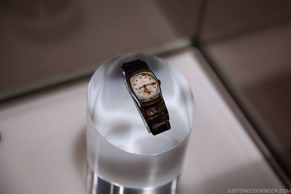 broken watch from atomic bomb | JustOneCookbook.com