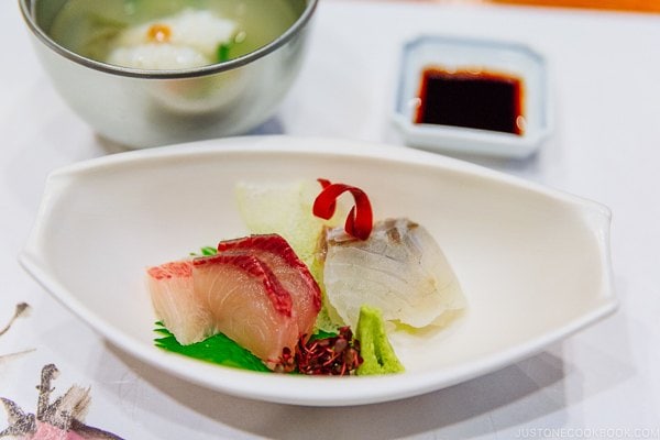 Kaiseki dinner at Musouen Hotel 山のホテル 夢想園 - Yufuin Travel Guide | justonecookbook.com