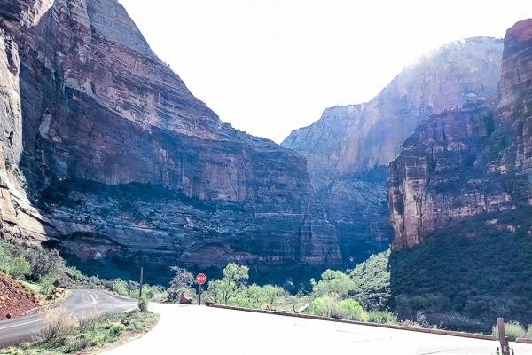 view at Big Bend - Zion National Park Travel Guide | justonecookbook.com
