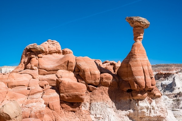 Toadstool Hoodoo Kanab Utah | justonecookbook.com