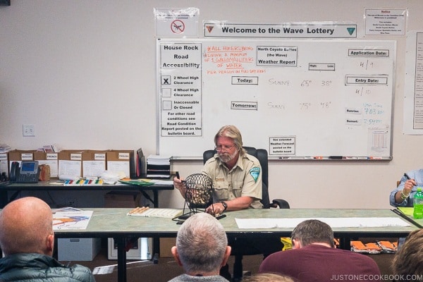 The Wave Lottery Bureau of Land Management Kanab Visitor Center | justonecookbook.com