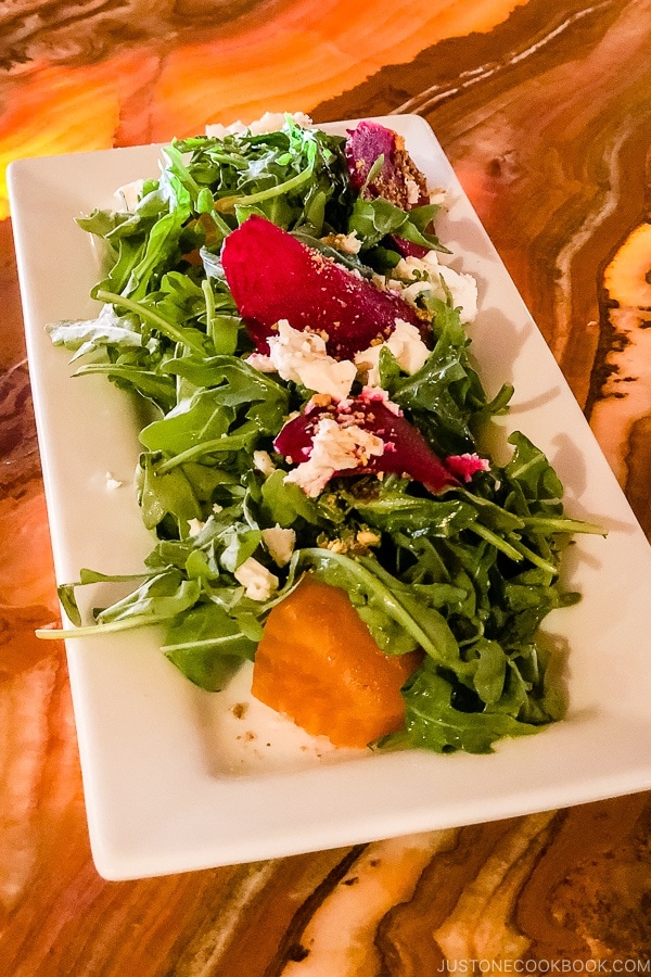 salad at Sego Kanab Utah | justonecookbook.com