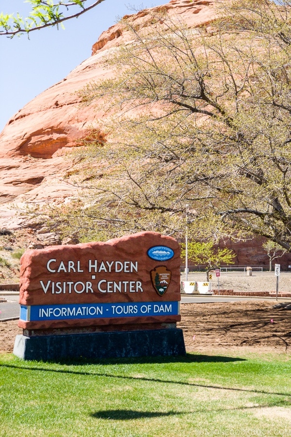 Glen Canyon Dam - Carl Hayden Visitor Center | justonecookbook.com
