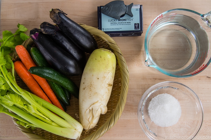 Shiozuke Ingredients
