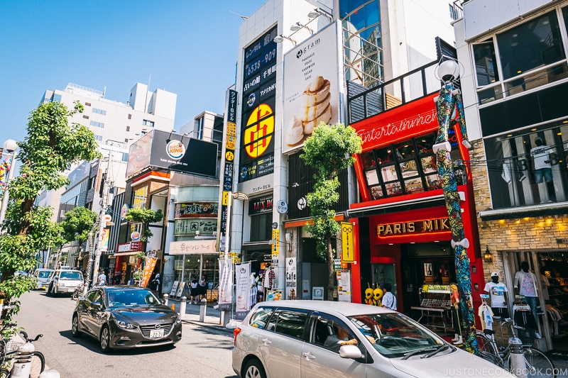 Used good shop and restaurants - Osaka Guide: Amerikamura & Shinsaibashi Shopping Street | www.justonecookbook.com