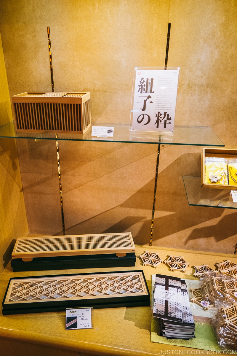 wood art craft on display for sale