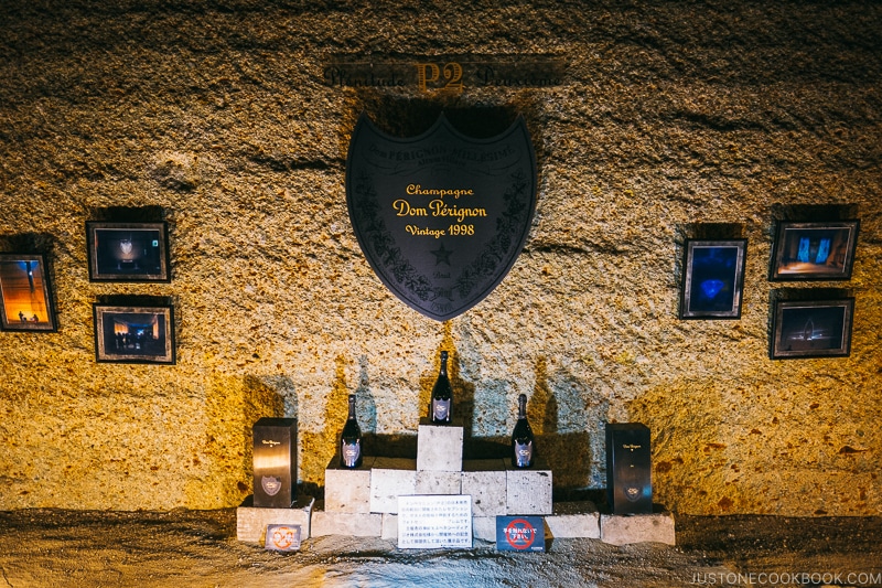 Dom Perignon on display - Oya History Museum | www.justonecookbook.com