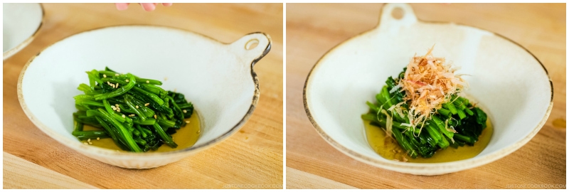 Spinach Ohitashi 14