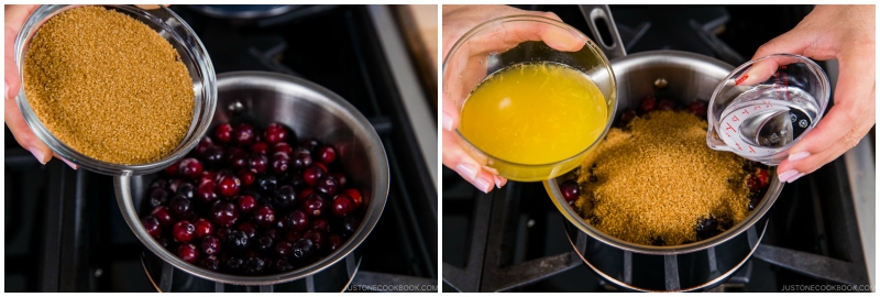 Easy Orange Ginger Cranberry Sauce 5