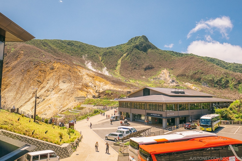 Owakudani Kurotamago Kan - Hakone Ropeway and Owakudani Hell Valley | www.justonecookbook.com
