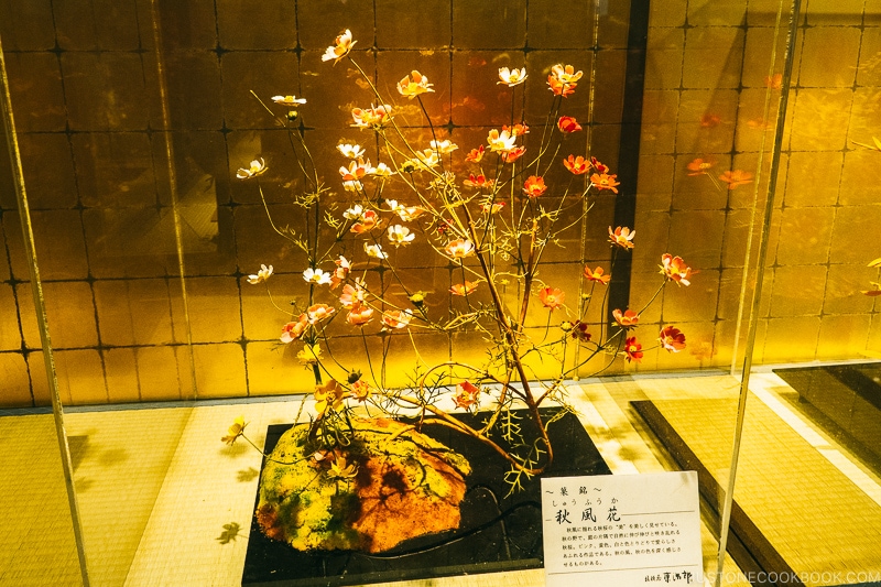 Art piece made from edible ingredients - Yamanashi Fruit Picking and Wine Tasting | www.justonecookbook.com 