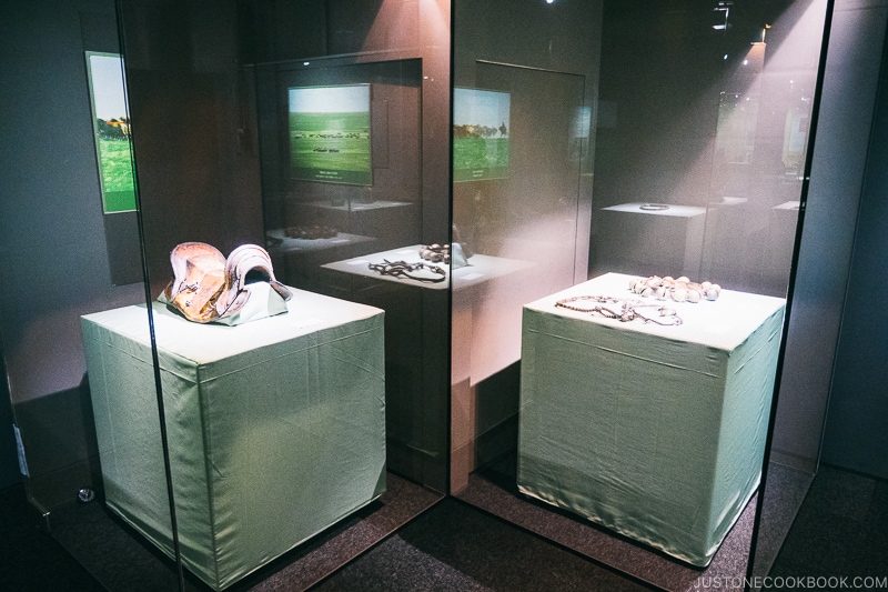 Chinese artifacts on display at Historical Museum of China