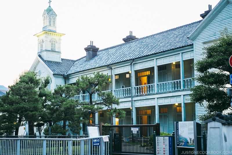 exterior of a building at Dejima