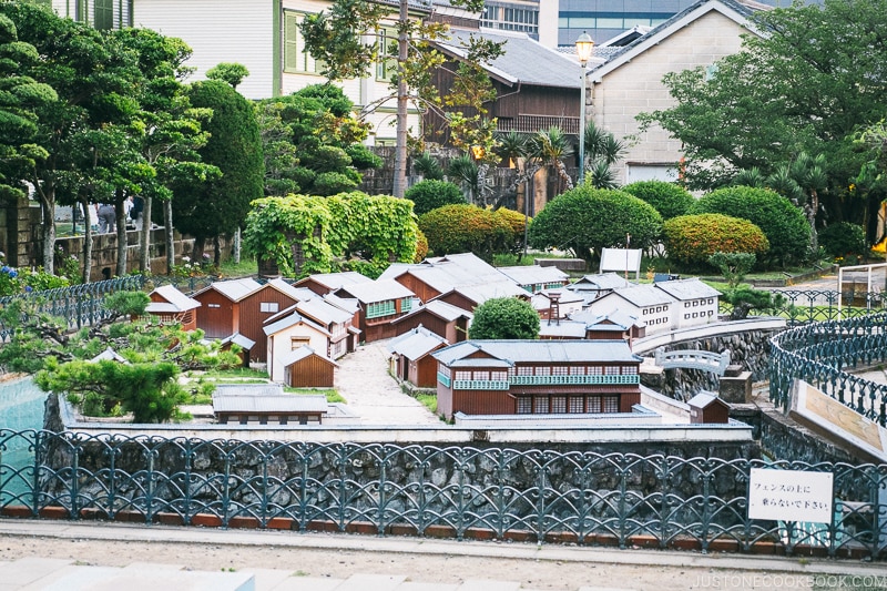model replica of Dejima