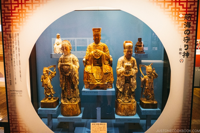 statue of Mazu - Chinese sea goddess