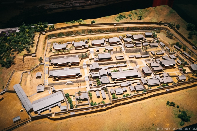 model of Chinese residential quarter