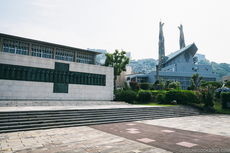 exterior of the Museum of 26 Martyrs of Japan