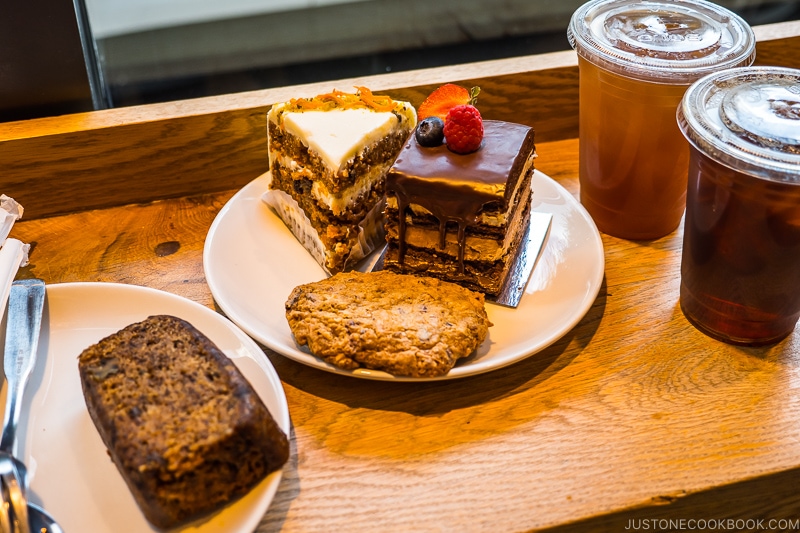 sweets and cakes at Flour Bakery & Cafe