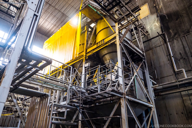 machines inside factory