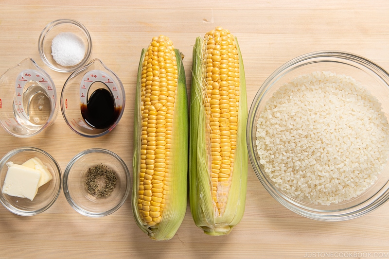 Japanese Corn Rice Ingredients