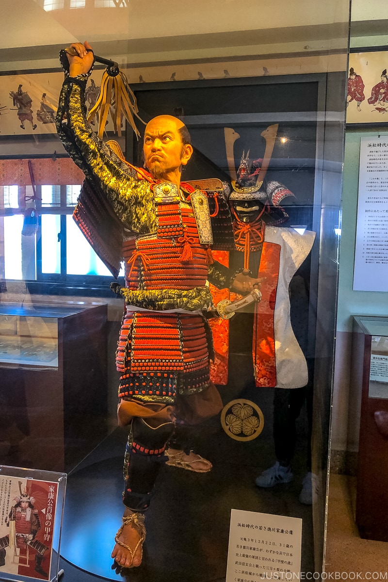 a statue of Tokugawa Ieyasu