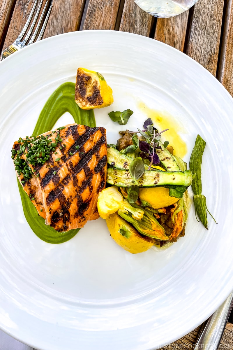 griled salmon
