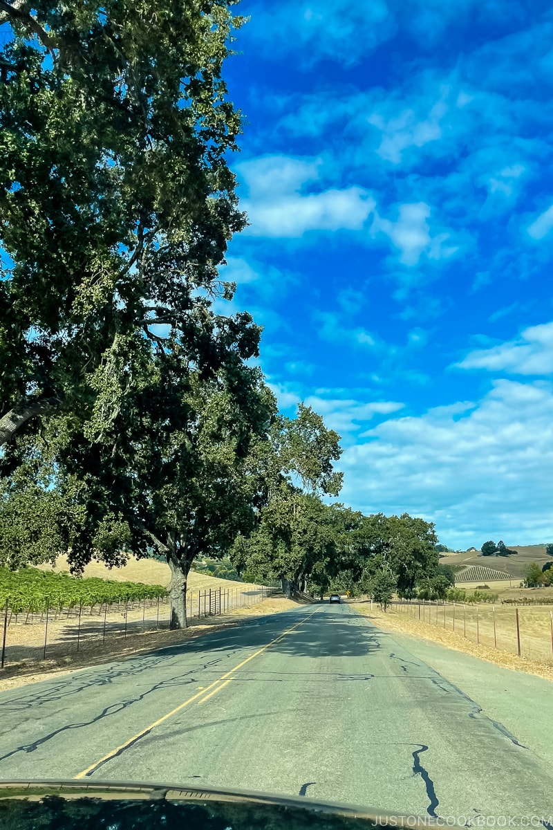 a road in the country side
