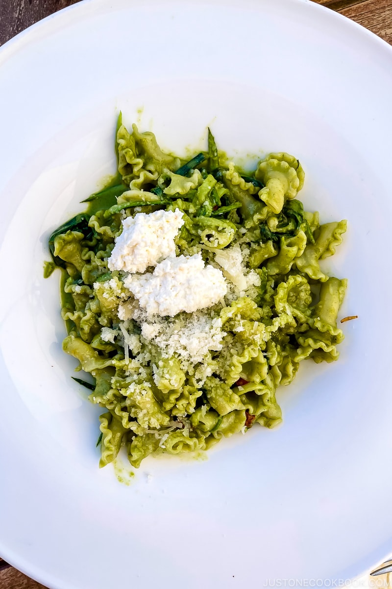 spinach pasta