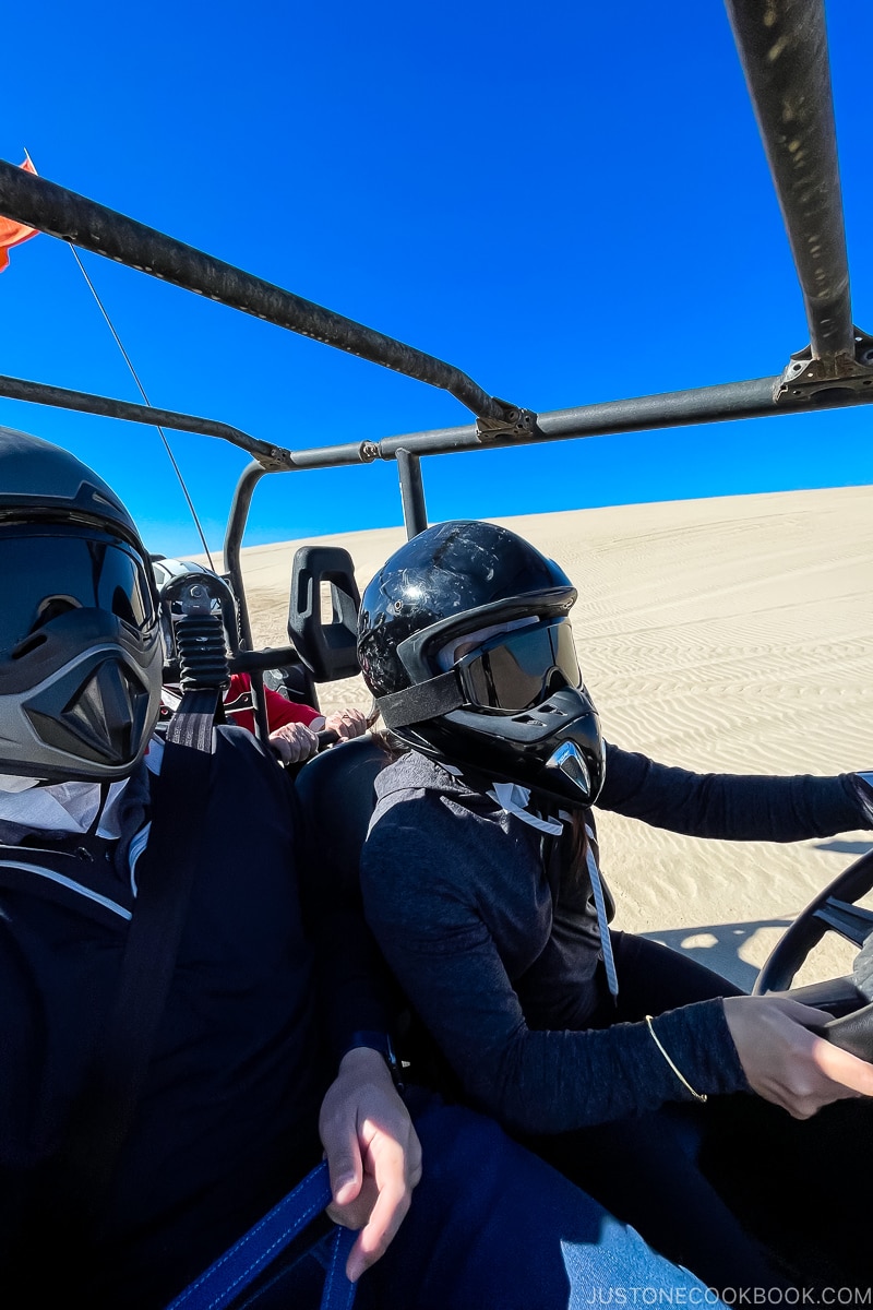 people driving ATV on Pismo Beach
