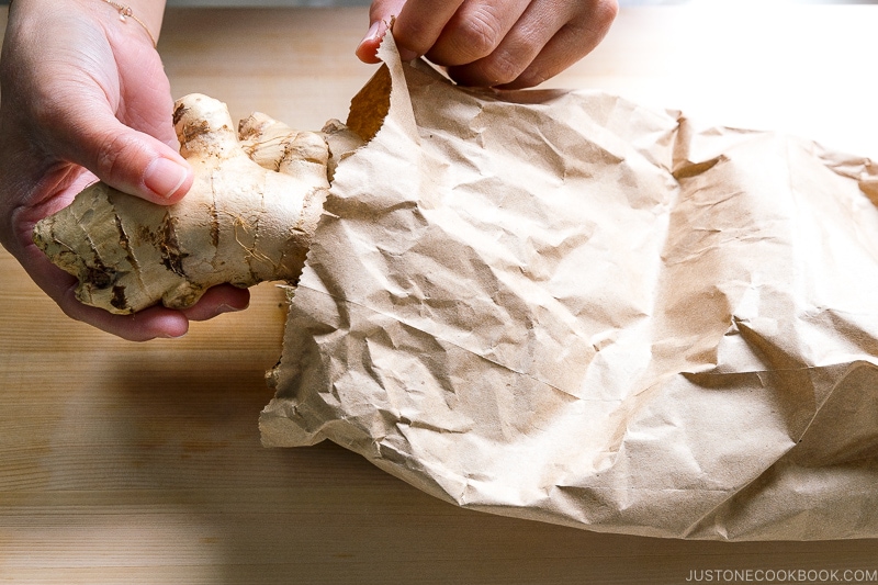 How to store ginger