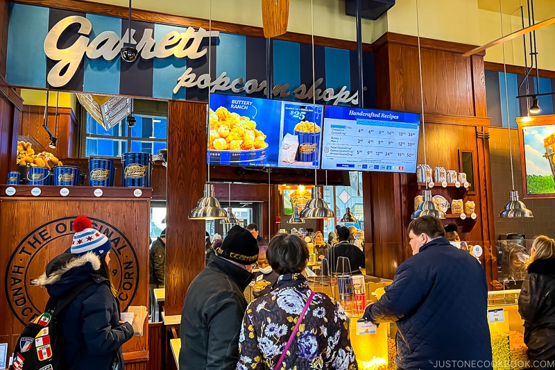 inside Garrett Popcorn Shops