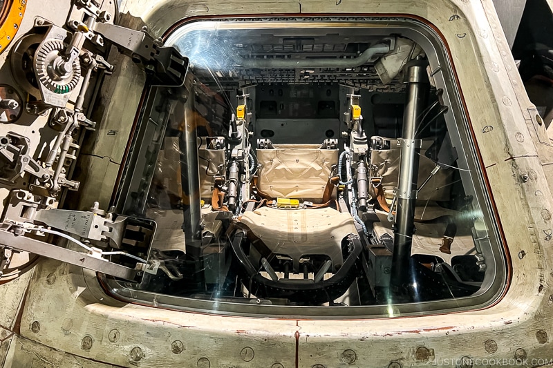 inside Apollo 8 module