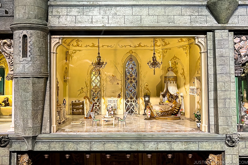 Colleen Moore's Fairy Castle Princess' Bedroom