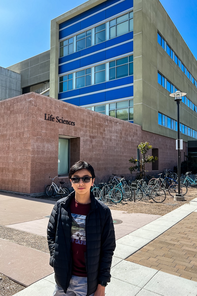 Life Sciences building at UCSB