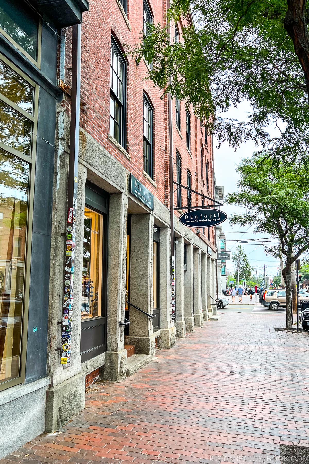 brick buildings in Old Port