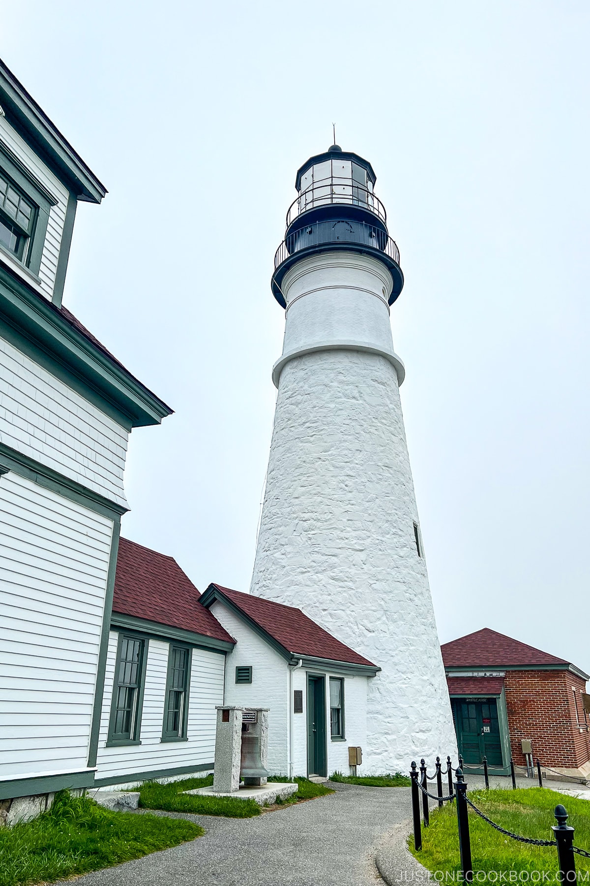 the lighthouse at Portland Head Light