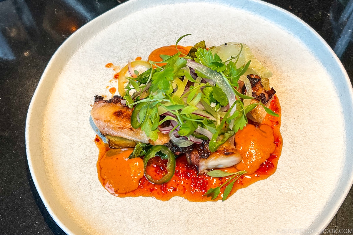 octopus appetizer