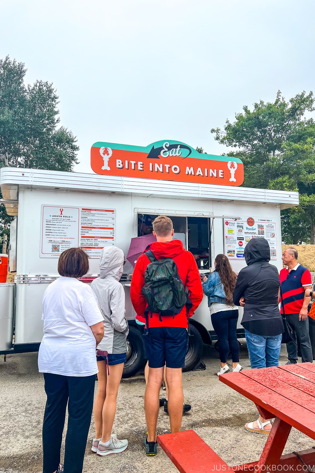 Bite Into Maine lobster roll food truck