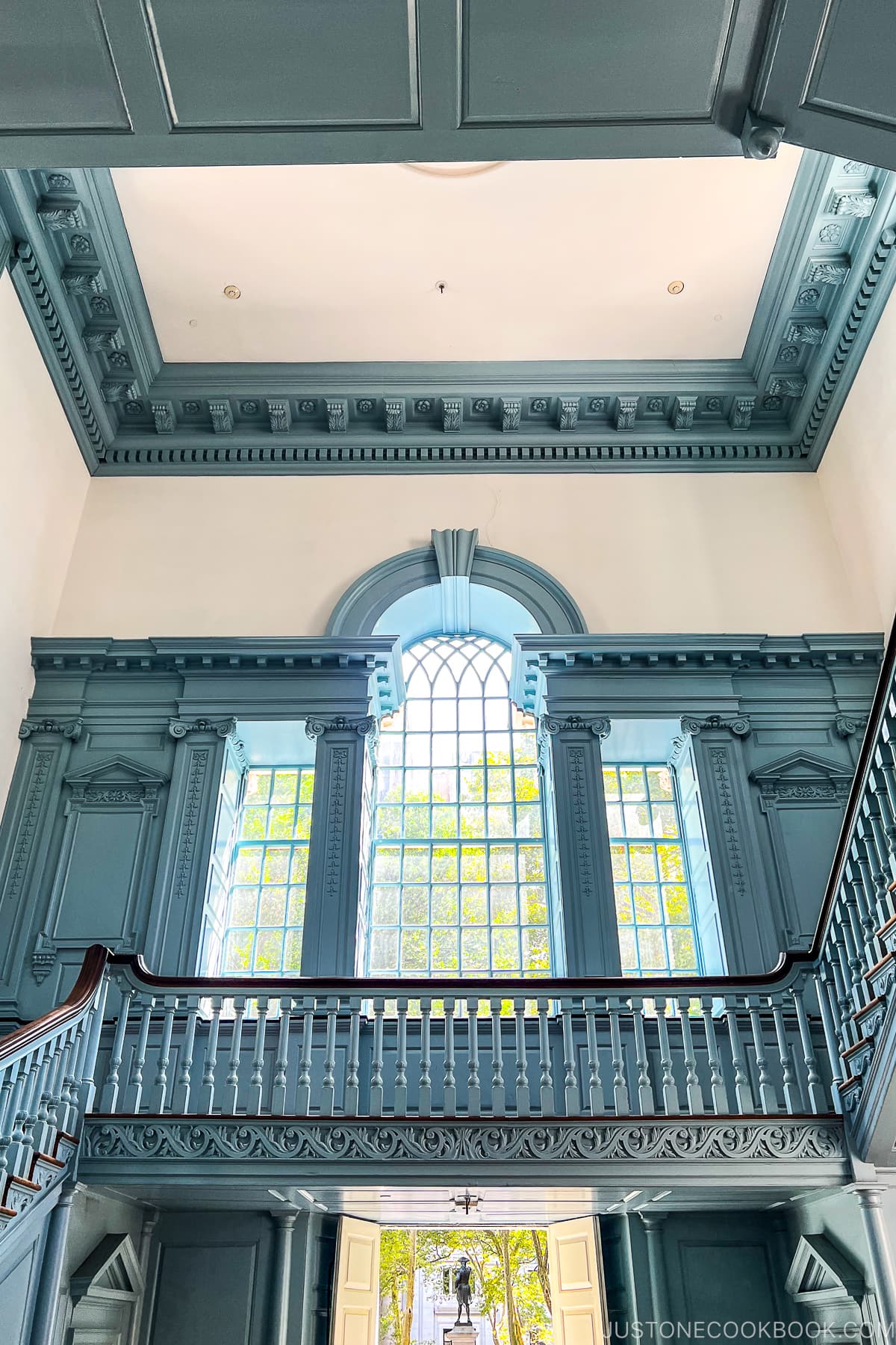 Tower Stair Hall at Assembly Room at Independence Hall