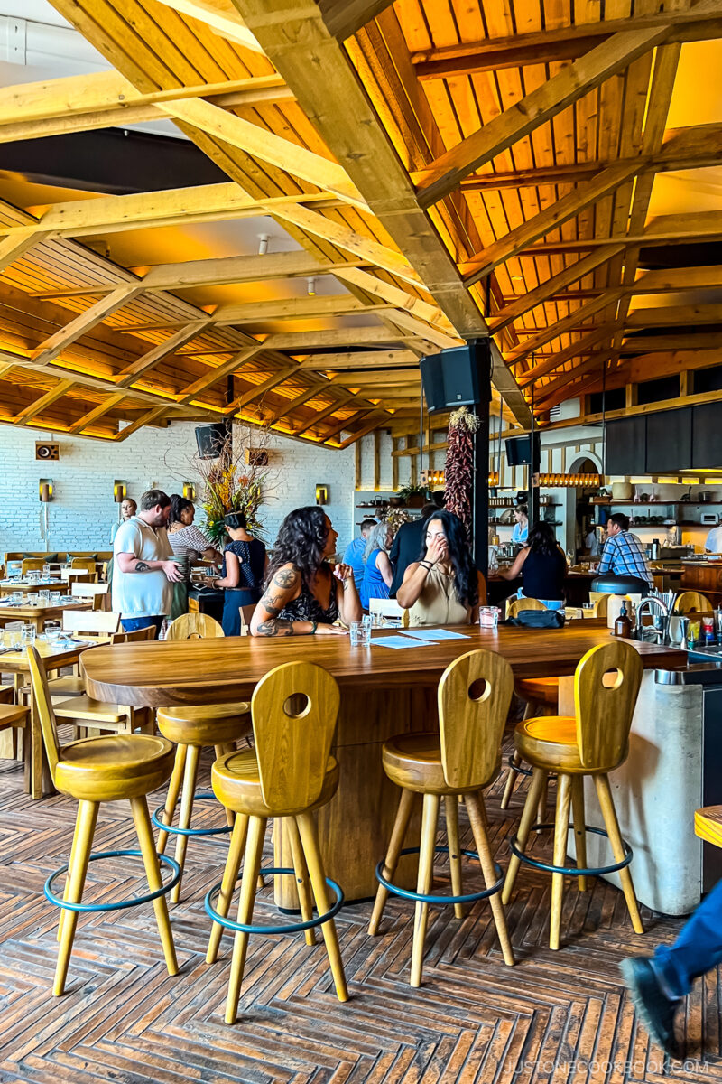 interior of Sooki & Mimi restaurant