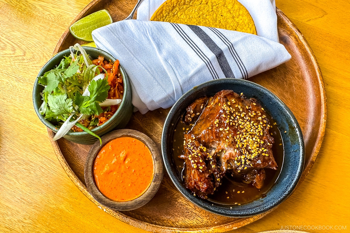 galbi jjim taco set