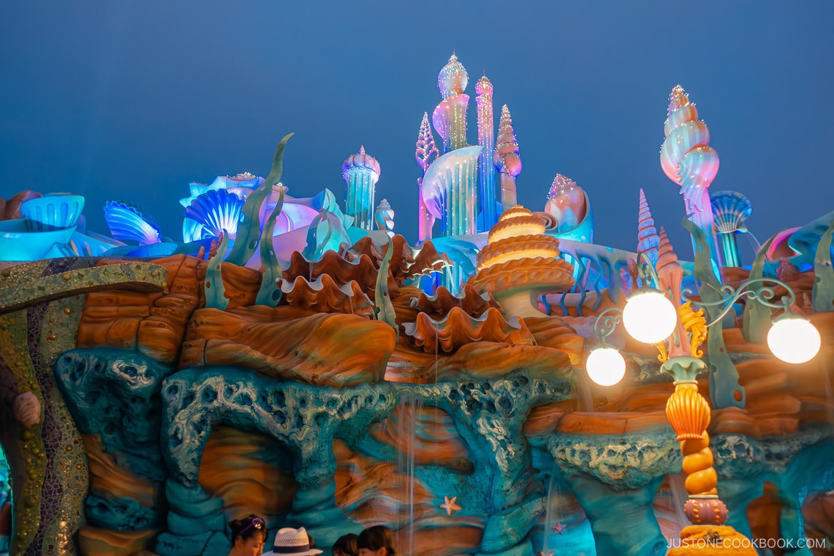 Tokyo DisneySea at night