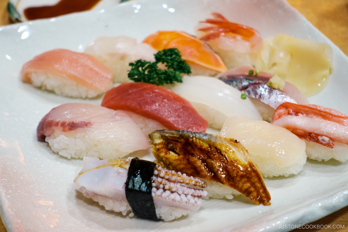 Omicho Market sushi
